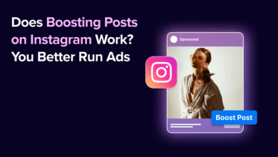 run post. in instagram